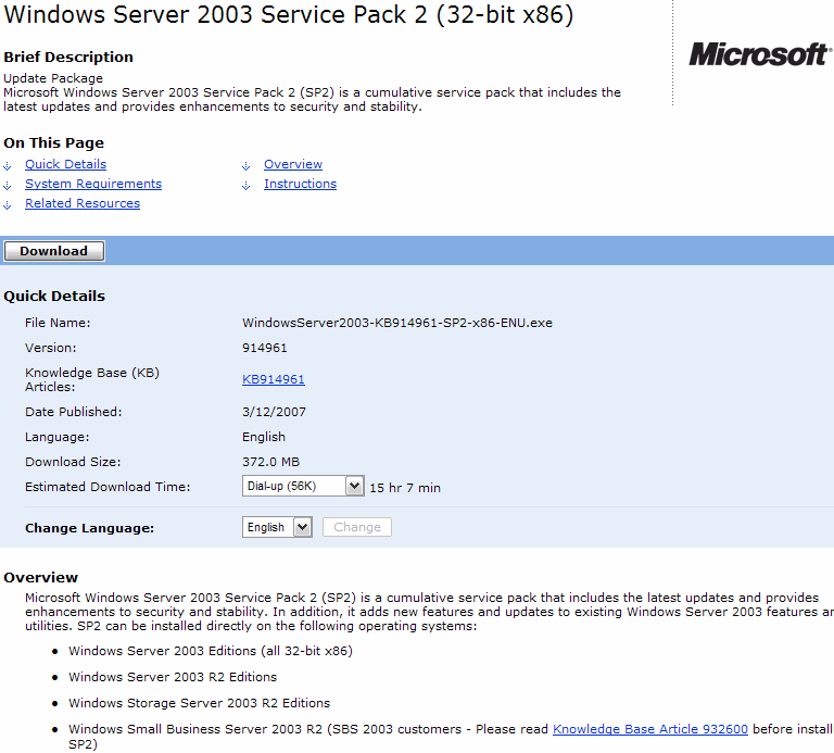 Windows Storage Server 2003 Sp2 Download